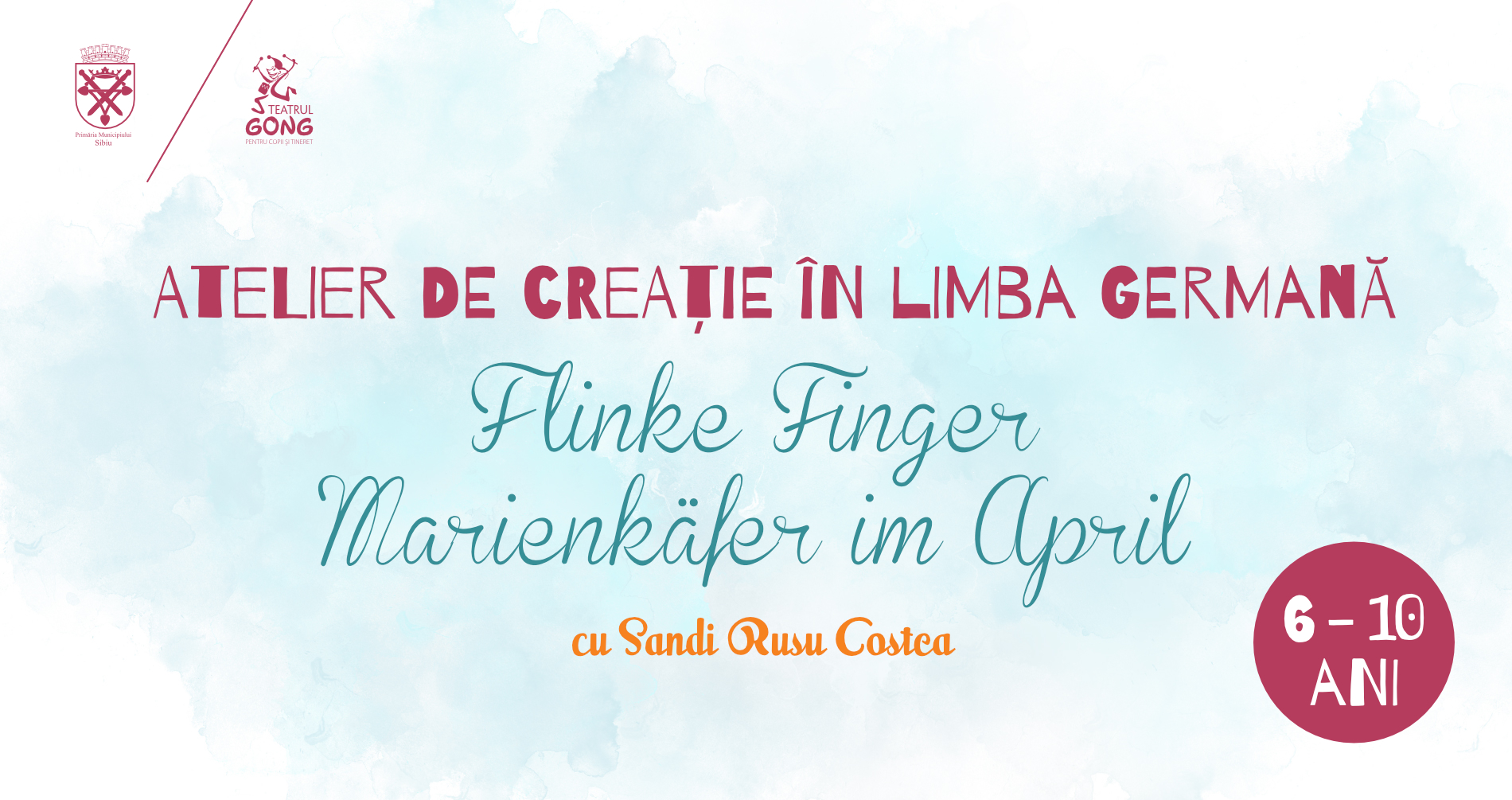 Kreativ Workshop „Flinke Finger” – Marienkäfer im April