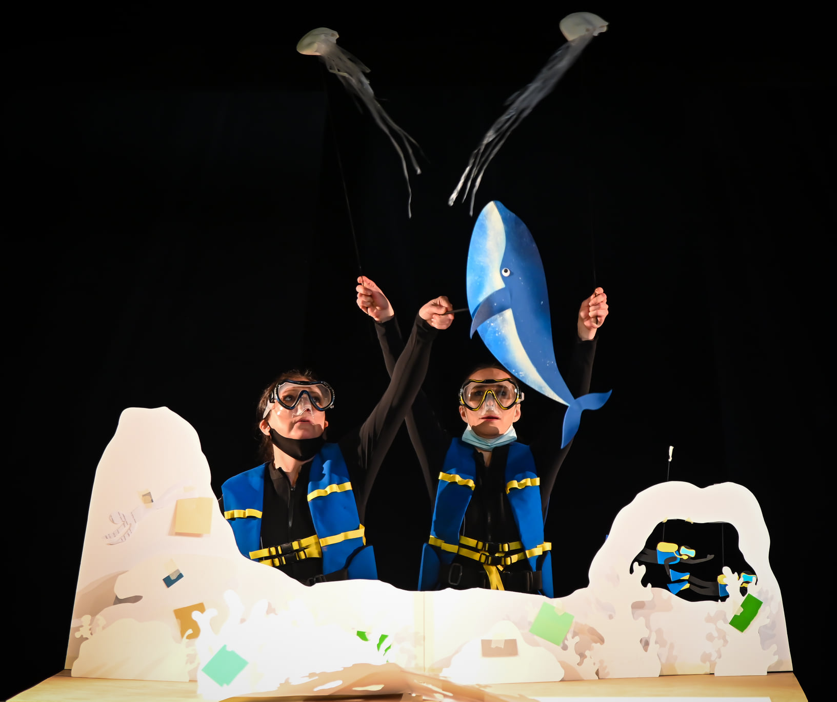 Aventuri subacvatice în premieră la Teatrul „Gong” din Sibiu