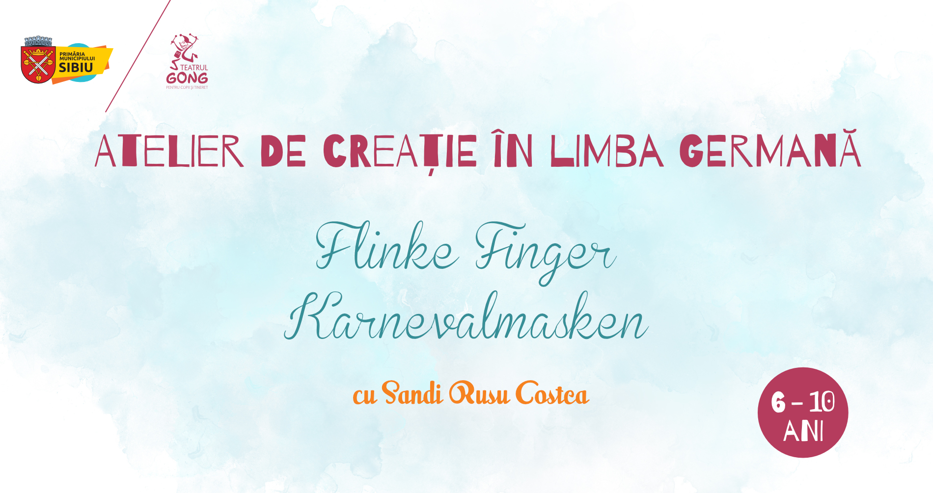 Kreativ Workshop „Flinke Finger” – Karnevalmasken