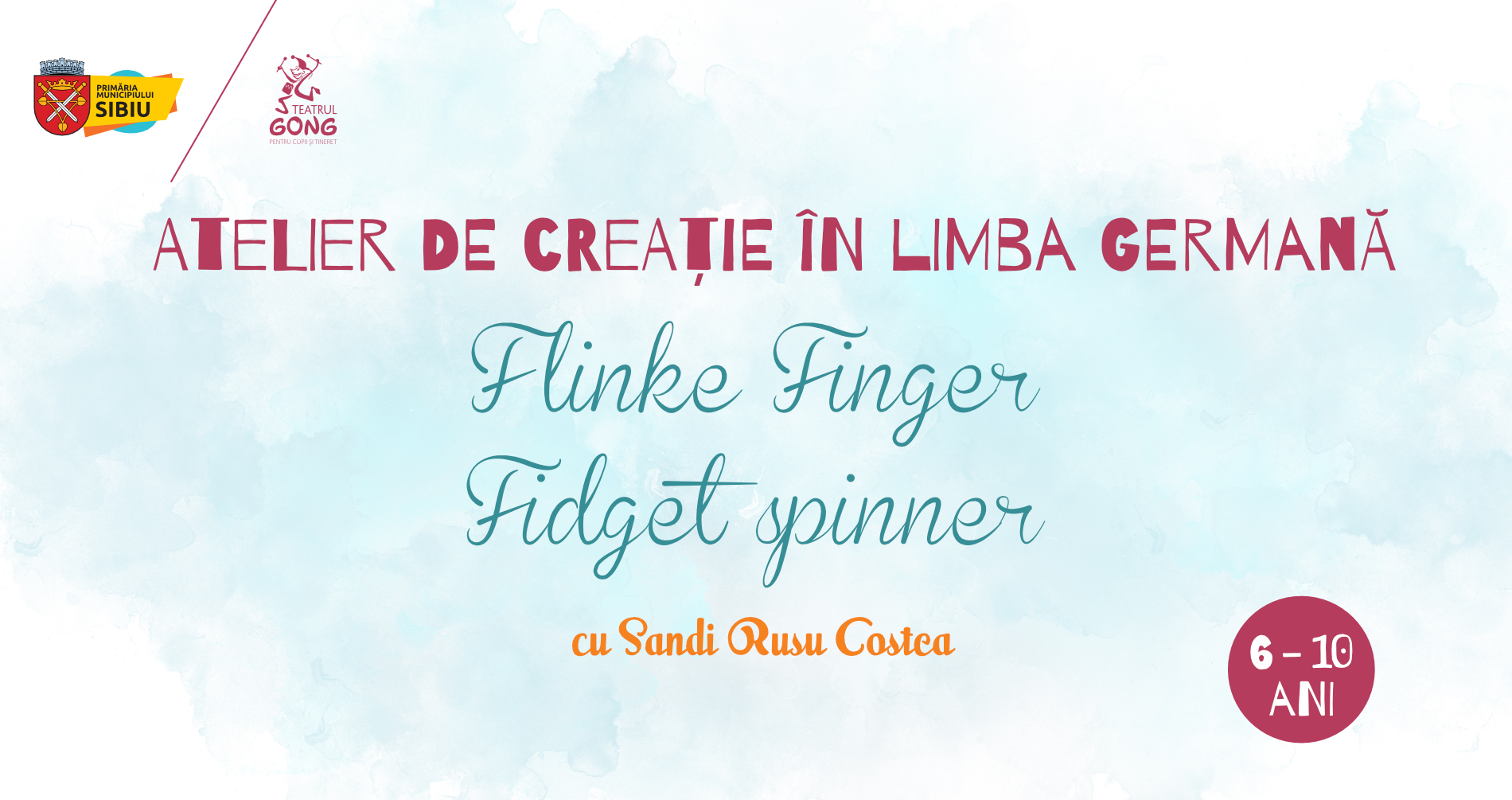 Kreativ Workshop „Flinke Finger” - Fidget spinner