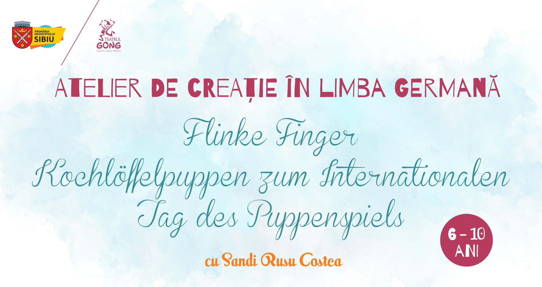 Kreativ Workshop „Flinke Finger” – Kochlöffelpuppen zum Internationalen Tag des Puppenspiels